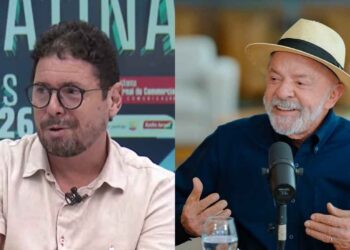 Ivan Moraes e Lula (Da esq. p/ dir.)