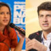 A governadora de PE, Raquel Lyra (PSD) e o ex-prefeito do Recife, João Campos (PSD)