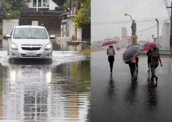 Volumes elevados de chuva foram registrados nas últimas 24 horas, com cinco municípios contabilizando mais de 80 mm acumulados