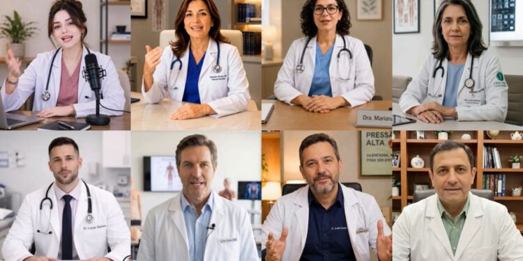 Levantamento da CTRL+Z identificou ao menos 29 perfis de falsos médicos de IA operando no YouTube
