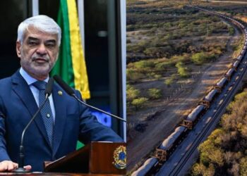 Senador se reuniu com o relator do processo no TCU para discutir as exigências que travaram o trecho pernambucano da ferrovia