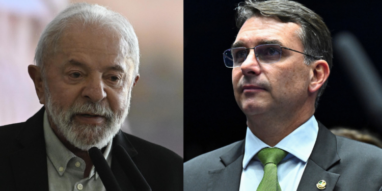 O senador agora está empatado com o petista no 1º turno. No 2º turno, Lula empata com Flávio e com o ex-governador de Goiás Ronaldo Caiado