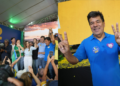 Candidato ao senado Mendonça Filho na inauguração do seu comitê central