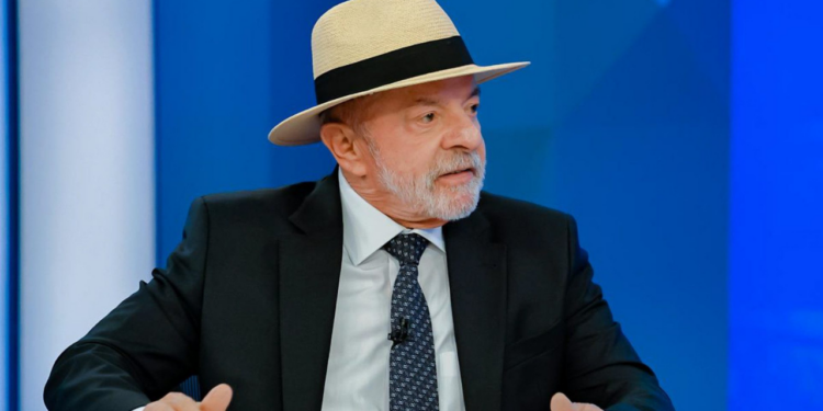 Atual presidente da república, e candidato para reeleição, Luiz Inácio Lula da Silva