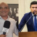 O blogueiro Igor Alves e o deputado estadual Joel da Harpa (PP) (esq. p/ dir.)
