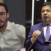 O deputado Lula da Fonte e o deputado Mendonça Filho (esq. p/ dir.)