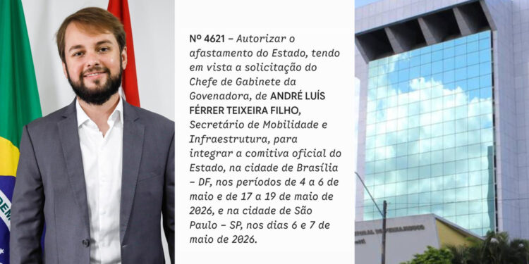 André Teixeira é inelegível e teria seu registro negado pela Justiça Eleitoral