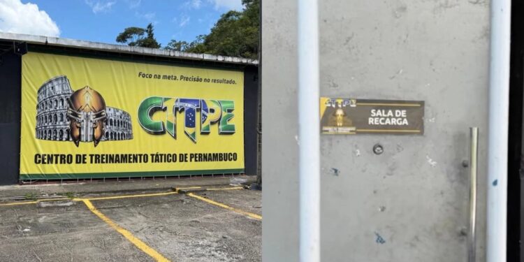 Centro de Treinamento Tático de Pernambuco (CTTPE), onde armas de fogo foram furtadas