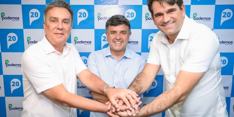 Ricardo Teobaldo, Eduardo da Fonte e Marcelo Gouveia