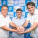 Ricardo Teobaldo, Eduardo da Fonte e Marcelo Gouveia