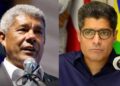 Jerônimo Rodrigues (PT) e ACM Neto (UB) - (Da esq. p/ dir.)