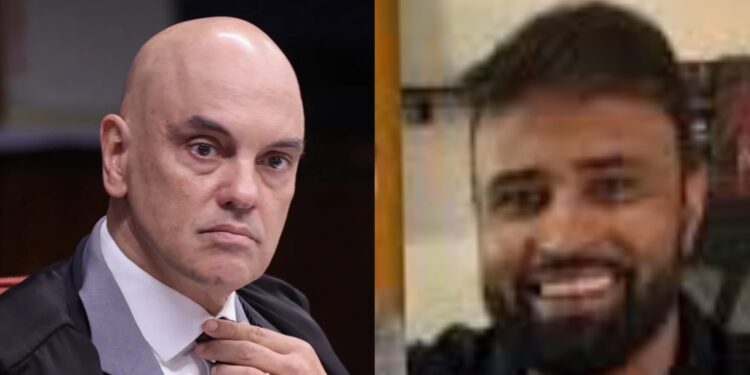 O ministro Alexandre de Moraes e o ex-secretário de Estado Raimundo Cutrim