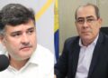O deputado federal, Eduardo da Fonte (PP) e o prefeito de Jaboatão, Mano Medeiros (PSD)