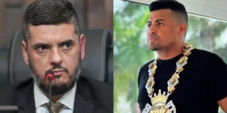 Os ex-deputados, Rodrigo Bacellar e TH Joias