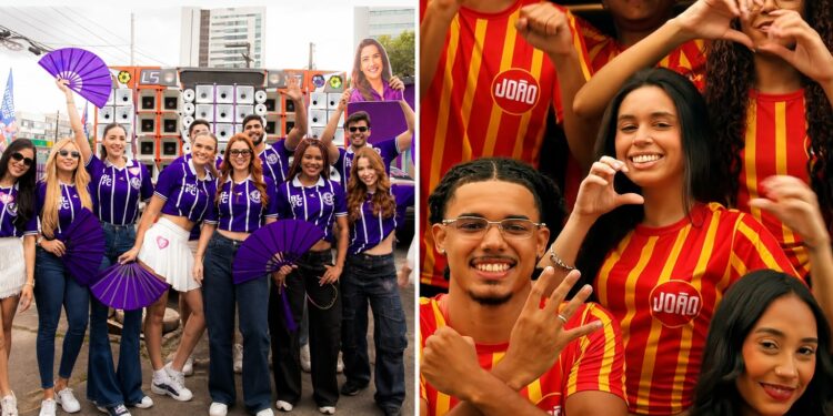 Frente Popular tenta barrar venda de camisas de Raquel Lyra em ação no TRE-PE