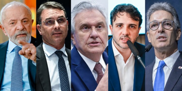 Os candidatos à presidência da República