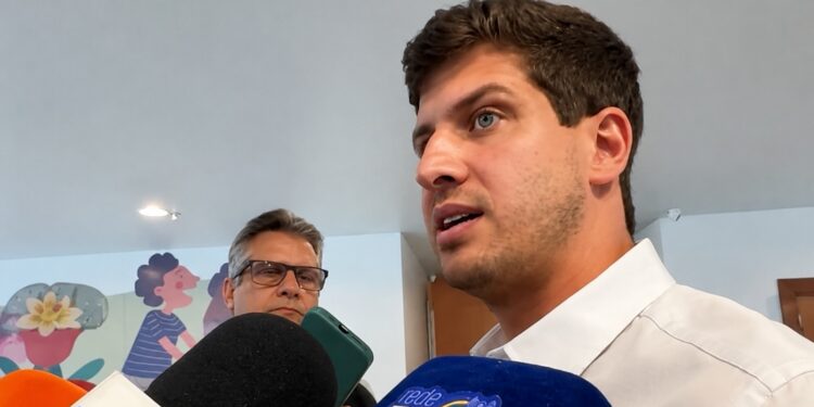 O ex-prefeito do Recife, e candidato ao Governo de Pernambuco, João Campos
