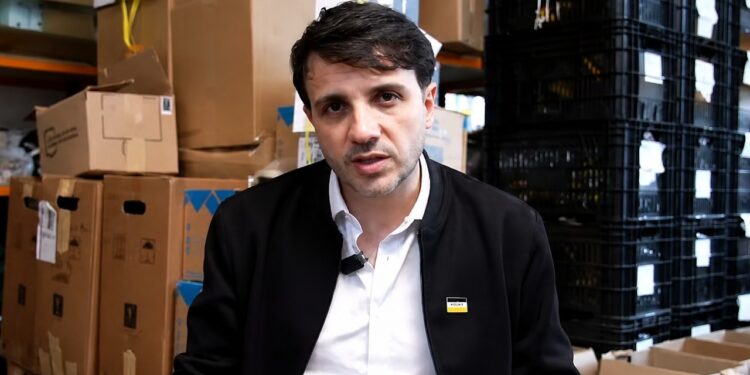 Renan Santos, candidato à presidência pelo Missão, em vídeo publicado nas suas redes sociais