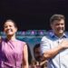 A governadora Raquel Lyra (PSD) e o candidato ao Senado Eduardo da Fonte (PP)