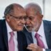 Geraldo Alckmin e Luiz Inácio Lula da Silva