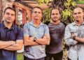 Jair Bolsonaro com seus filhos,Flávio Bolsonaro, Carlos Bolsonaro e Eduardo Bolsonaro