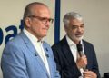 Os senadores  Fernando Dueire (PSD-PE) e Humberto Costa (PT-PE)
