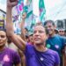 A governadora Raquel Lyra (PSD), candidata à reeleição pelo governo do Estado.