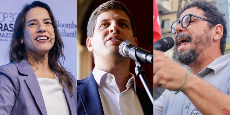 Os candidatos ao governo do Estado de Pernambuco.