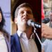 Os candidatos ao governo do Estado de Pernambuco.