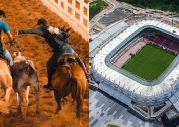 Evento previsto para novembro de 2026 preocupa a Fifa por possíveis impactos no gramado e no cronograma de preparação do estádio