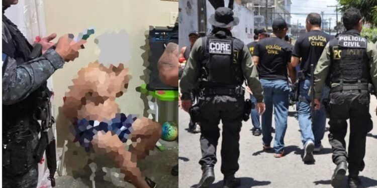 Celulares, correntes, relógio e entorpecentes também foram apreendidos durante a ação