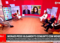 O embate entre os dois jornalistas aconteceu ao vivo nessa sexta-feira (11)