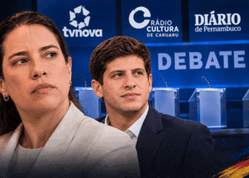 Raquel Lyra (PSD) e João Campos (PSB)
