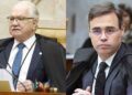 Edson Fachin e André Mendonaça, ministros do STF (Da esq. p/ dir.)