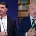 Flávio Bolsonaro (PL) e Lula (PT) (Da esq. p/ dir.)