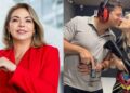 Liana Cirne e o casal Clarissa e Júnior Tércio