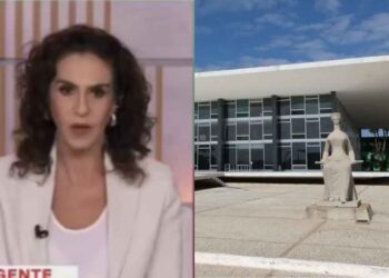 Malu Gaspar na GloboNews na manhã desta quarta-feira (9)