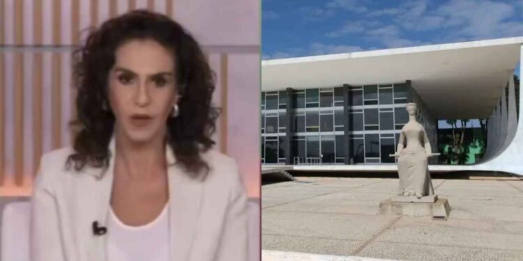 Malu Gaspar na GloboNews na manhã desta quarta-feira (9)