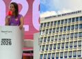 Raquel Lyra, no Teatro Difusora, defendeu as ações de sua gestão na saúde pública