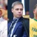 Lula (PT), ministro André Mendonça e Flávio Bolsonaro (PL) (Da esq. p/ dir.)