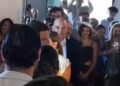 Alexandre de Moraes no casamento de João Campos e Tabata Amaral