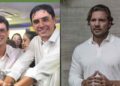 João Campos, Carlos Costa e Daniel Vorcaro (Da esq. p/ dir.)
