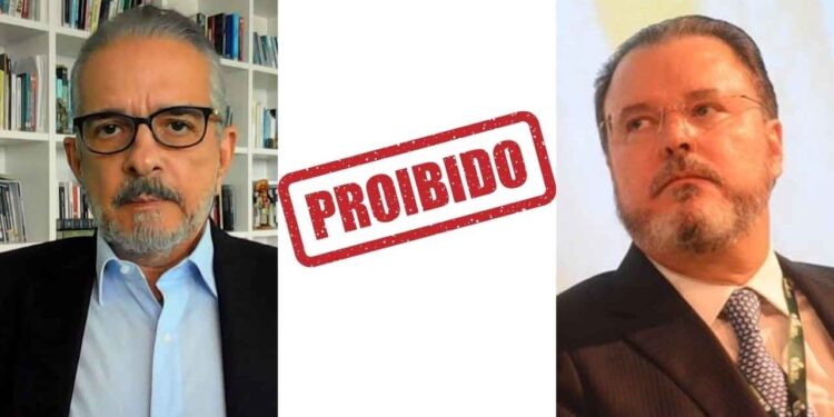 Sociólogo Antônio Lavareda e o empresário Eduardo Monteiro (Da esq. p/ dir.)
