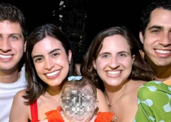 João Campos, Tabata Amaral, Eduarda Campos e Tomás Tavares de Alencar (Da esq. p/ dir.)