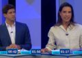 João Campos (PSB) e Raquel Lyra (PSD) (Da esq. p/ dir.)