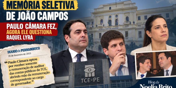 João Campos (PSB) critica prática do governo Raquel Lyra (PSD), que também ocorria durante governo de Paulo Câmara