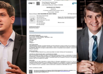 João Campos e o advogado João Guilherme Ferraz, foragido da justiça