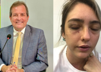 Ex-prefeito de Sousa (PB) Fábio Tyrone e sua ex-namorada, Myriam Gadelha