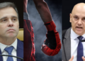 Discussão ocorreu após Moraes descobrir que Mendonça mandou a PF aprofundar investigação que revelou conversas do ministro com Vorcaro