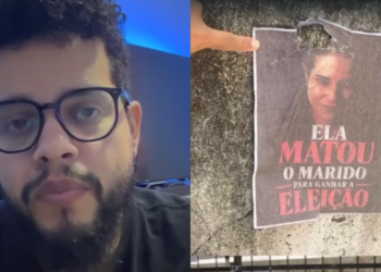 O participante do blog desmentiu seu envolvimento na produção dos cartazes difamatórios contra Raquel Lyra (PSD)